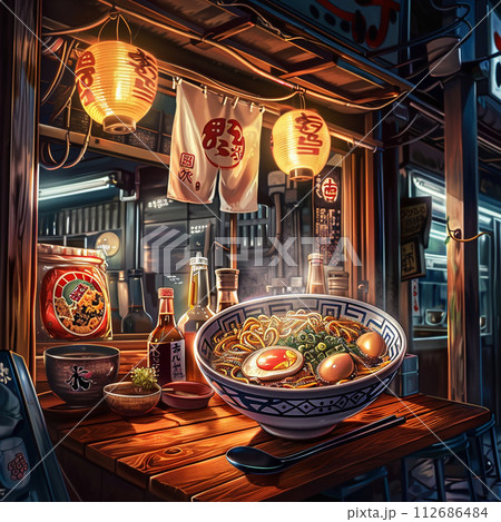 ラーメン イラスト ラーメン イラスト 112686484