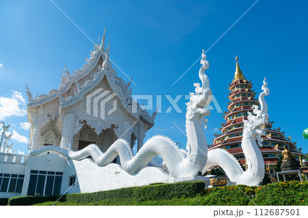 Wat Huay Pla Kang in Chiang Rai, Thailand Wat Huay Pla Kang in Chiang Rai, Thailand 112687501