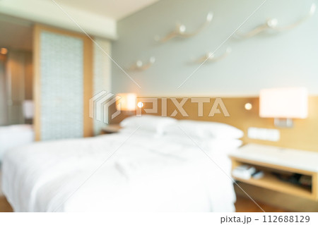 abstract blur bedroom for background 112688129