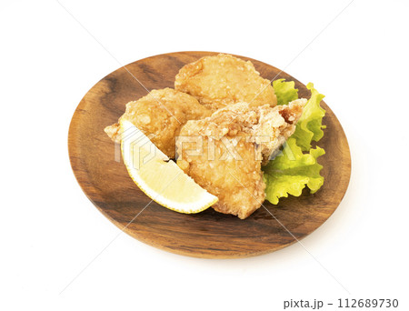 鶏の唐揚げ 鶏の唐揚げ 112689730