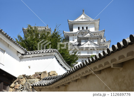姫路城 城郭と天守閣 兵庫県姫路市 姫路城 城郭と天守閣 兵庫県姫路市 112689776