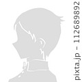 横顔 112689892