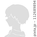 横顔 112689894