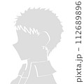 横顔 112689896