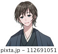 和服　青年　笑顔 112691051