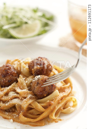 ミートボールのフェットチーネ ミートボールのフェットチーネ 112691173