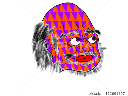 カラフルな、つるべ落とし 112691307