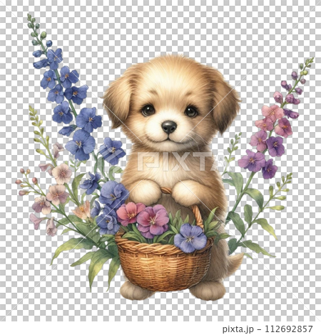 Monthly flowers clipart watercolor Monthly flowers clipart watercolor 112692857