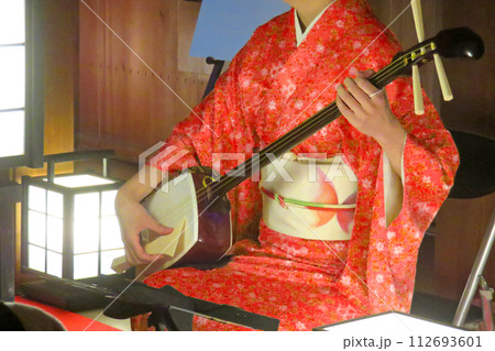 三味線奏者の写真素材 [112693601] - PIXTA