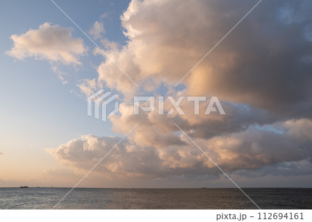 海辺の朝 112694161