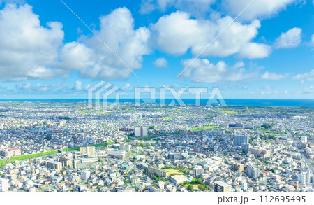 静岡県浜松市の都市風景 112695495