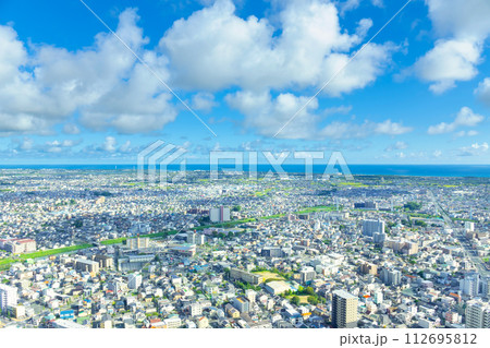 静岡県浜松市の都市風景 112695812