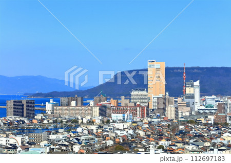 【香川県】高松市街地の風景 【香川県】高松市街地の風景 112697183