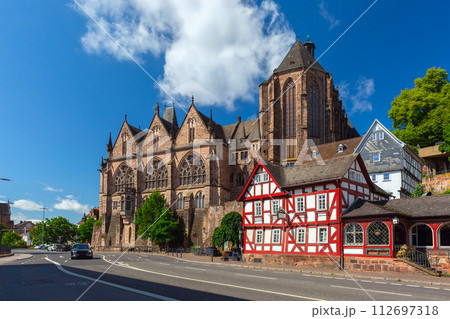 Marburg street, Germany Marburg street, Germany 112697318