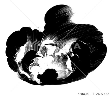 モノクロの爆発20A 112697522