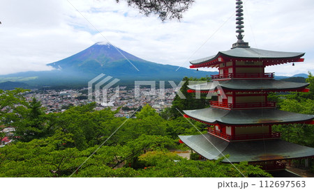 美しい日本の富士山 美しい日本の富士山 112697563