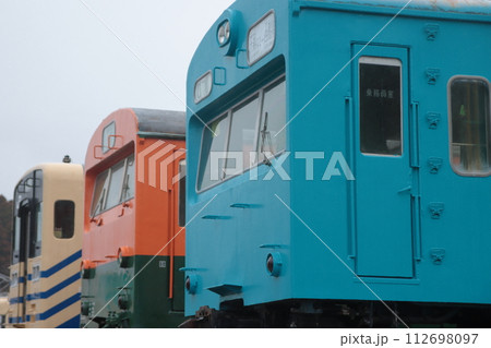 美しい姿によみがえった千葉県ポッポの丘に保存される国鉄車両たち 112698097