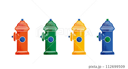 消火栓(カラー・テクスチャ入り) 消火栓(カラー・テクスチャ入り) 112699509