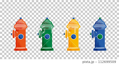 消火栓(カラー・テクスチャ入り) 消火栓(カラー・テクスチャ入り) 112699509