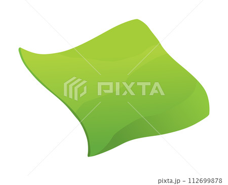 Window cleaning cloth. Duster microfiber cloth for cleaning isolated on white background. Top view. Icon vector illustration Window cleaning cloth. Duster microfiber cloth for cleaning isolated on white background. Top view. Icon vector illustration 112699878