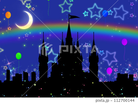 背景　ファンタジーなお城 112700144