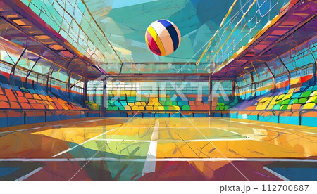 バレーボール バレーボール 112700887