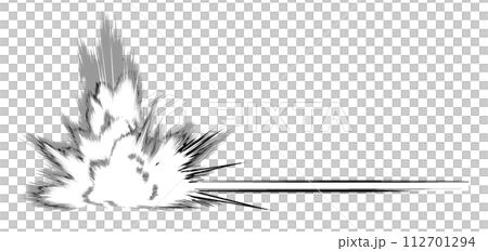 モノクロの爆発25A 112701294