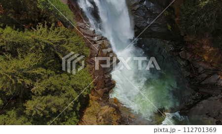 Krimml Waterfalls in Austrian Alps 112701369