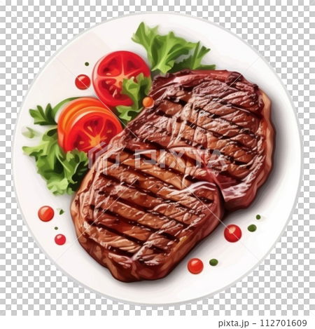 Beef steak 112701609