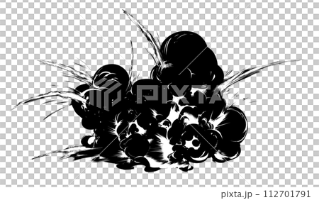 モノクロの爆発25D 112701791
