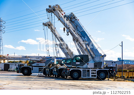 建設機械ラフタークレーン 112702255