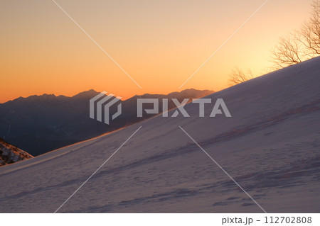 千畳敷カールの風景 千畳敷カールの風景 112702808