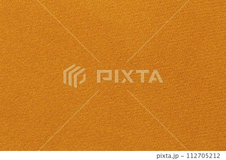 Yellow cotton fabric texture background. 112705212