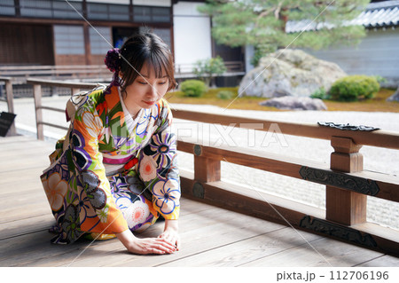 着物ポートレート 着物ポートレート 112706196