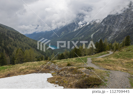 Lago Anterselva in the Dolomites Lago Anterselva in the Dolomites 112709445