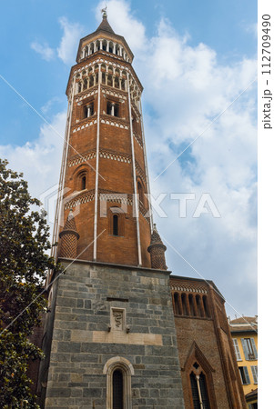 high tower Chiesa di San Gottardo in Corte in Milan high tower Chiesa di San Gottardo in Corte in Milan 112709490