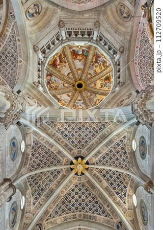 Charterhouse, the ceiling of main nave of the church Charterhouse, the ceiling of main nave of the church 112709520
