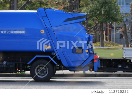 塵芥車 (ゴミ収集車) イメージ 塵芥車 (ゴミ収集車) イメージ 112710222