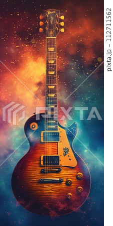 Rock music background. Rock poster. Background for music festival or concert poster or flyer, design template Rock music background. Rock poster. Background for music festival or concert poster or flyer, design template 112711562