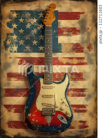 Rock music background. Rock poster. Background for music festival or concert poster or flyer, design template Rock music background. Rock poster. Background for music festival or concert poster or flyer, design template 112711683
