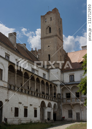 Rebuilding of the ruin of Mansion in Breclav, Moravia, Czechia Rebuilding of the ruin of Mansion in Breclav, Moravia, Czechia 112712950