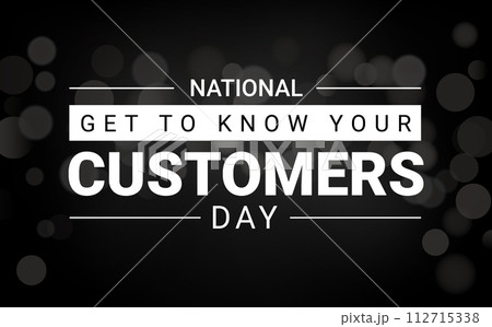 Know your customer day design business background. Know customer people banner concept template. Know your customer day design business background. Know customer people banner concept template. 112715338