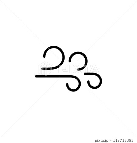 Wind blow line icon fresh vector cloud air isolated speed symbol. Wind blow air line icon logo. Wind blow line icon fresh vector cloud air isolated speed symbol. Wind blow air line icon logo. 112715383