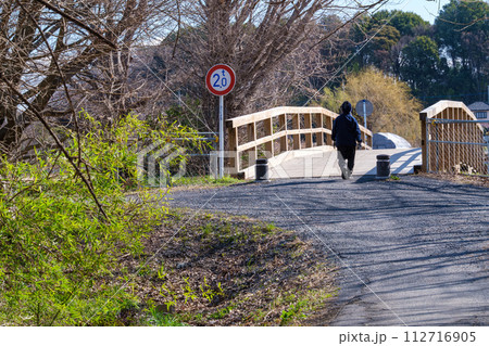 橋を歩く 112716905