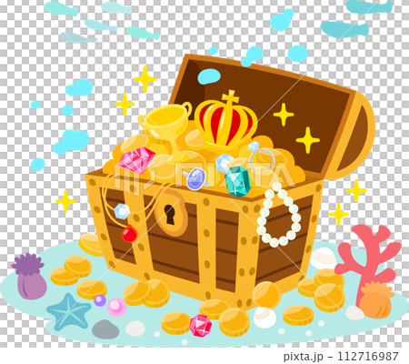 海底に沈んだ宝箱 海底に沈んだ宝箱 112716987