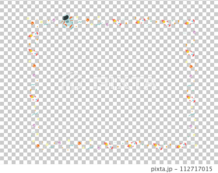 Space-style pop frame with a person wearing a spacesuit 112717015