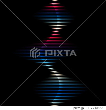 Sound wave lines gradient wallpaper 112718483
