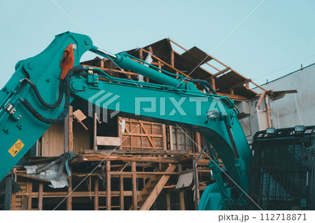 家の解体工事 家の解体工事 112718871