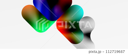 Metal colorful plates background. Vector Illustration For Wallpaper, Banner, Background, Card, Book Illustration, landing page Metal colorful plates background. Vector Illustration For Wallpaper, Banner, Background, Card, Book Illustration, landing page 112719687
