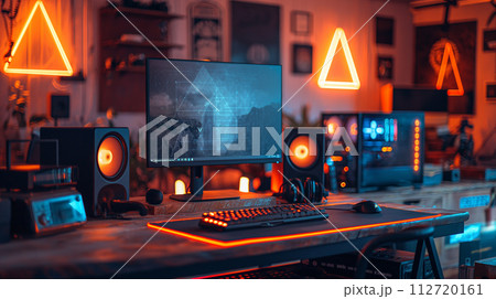 ゲーミングパソコンのある部屋 112720161